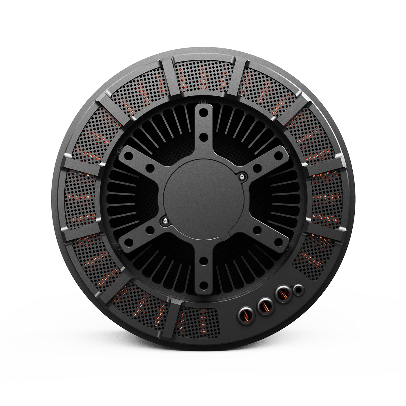 MAD AM160 Heavy-Lift Drone Motor with Temperature Sensor and Encoder to Stop Propeller - Image 4