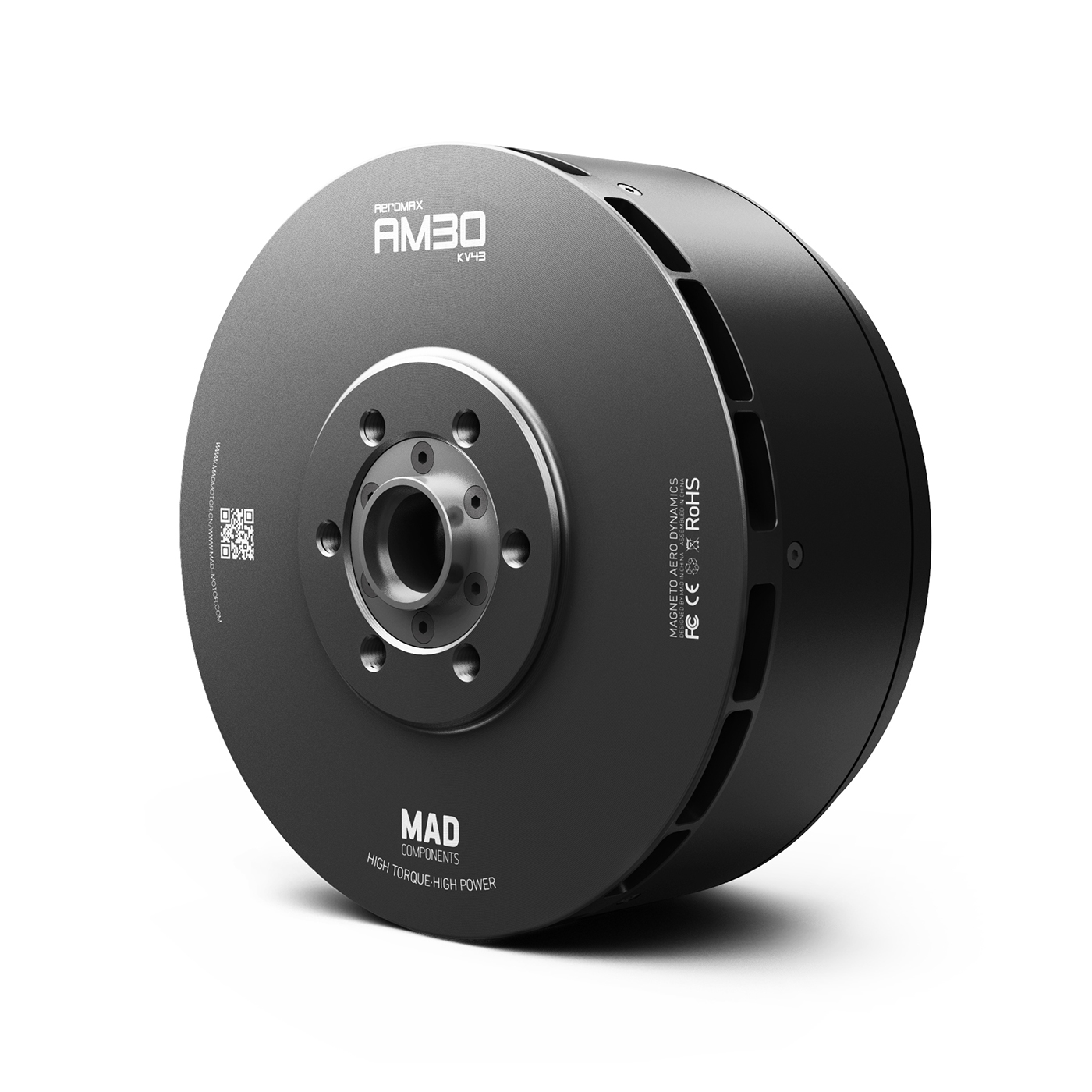 MAD AM30 Heavy-Lift Drone Motor with Temperature Sensor and Encoder to Stop Propeller - Image 2