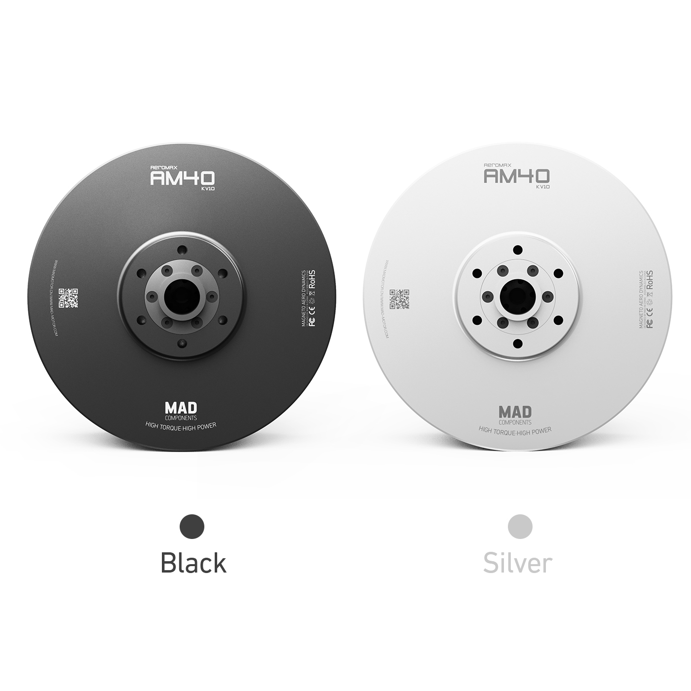 MAD AM40 Heavy-Lift Drone Motor with Temperature Sensor and Encoder to Stop Propeller - Image 3