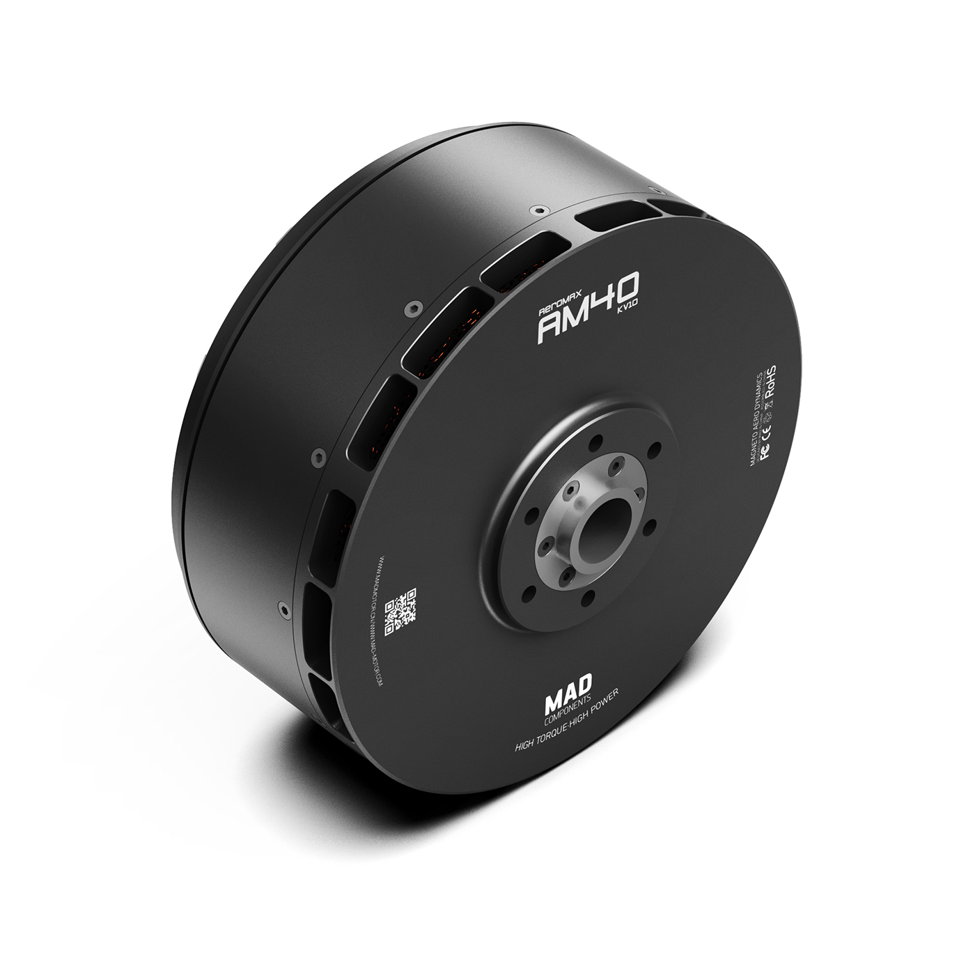 MAD AM40 Heavy-Lift Drone Motor with Temperature Sensor and Encoder to Stop Propeller - Image 7