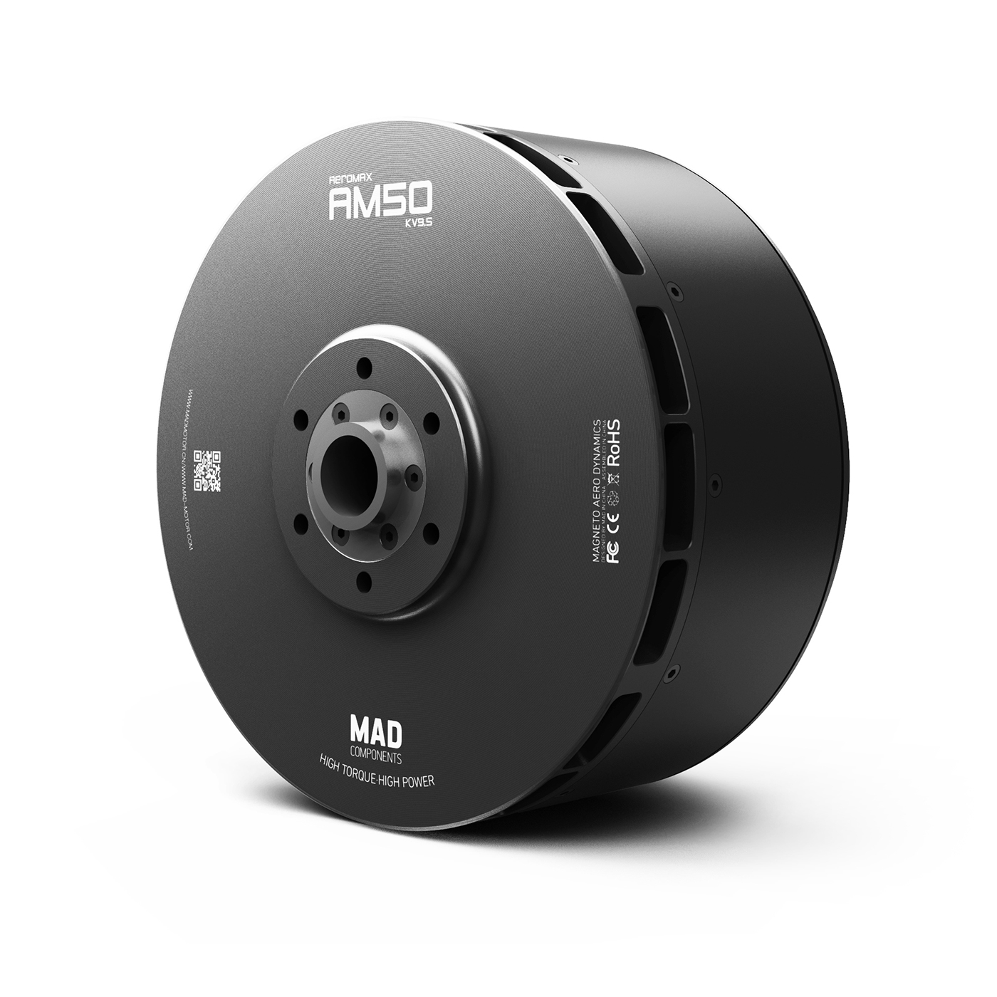 MAD AM50 Heavy-Lift Drone Motor with Temperature Sensor and Encoder to Stop Propeller - Image 2