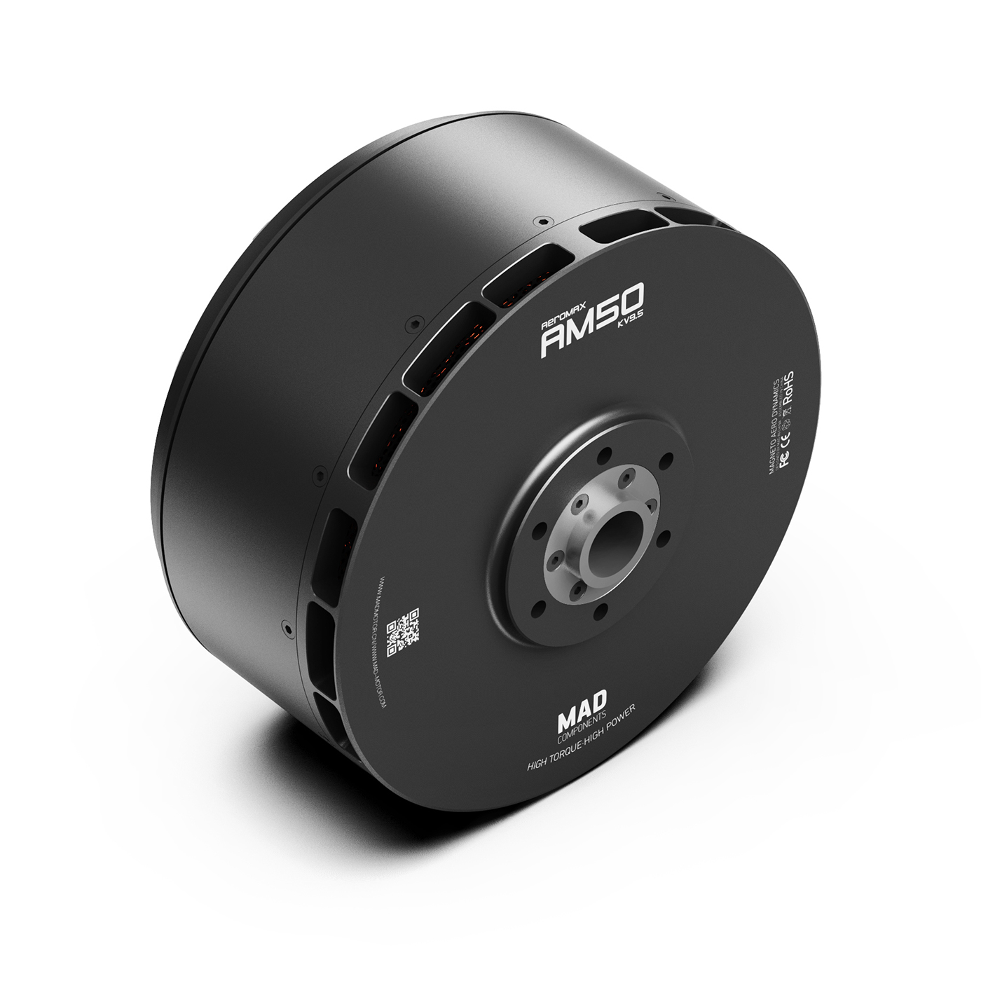 MAD AM50 Heavy-Lift Drone Motor with Temperature Sensor and Encoder to Stop Propeller - Image 6