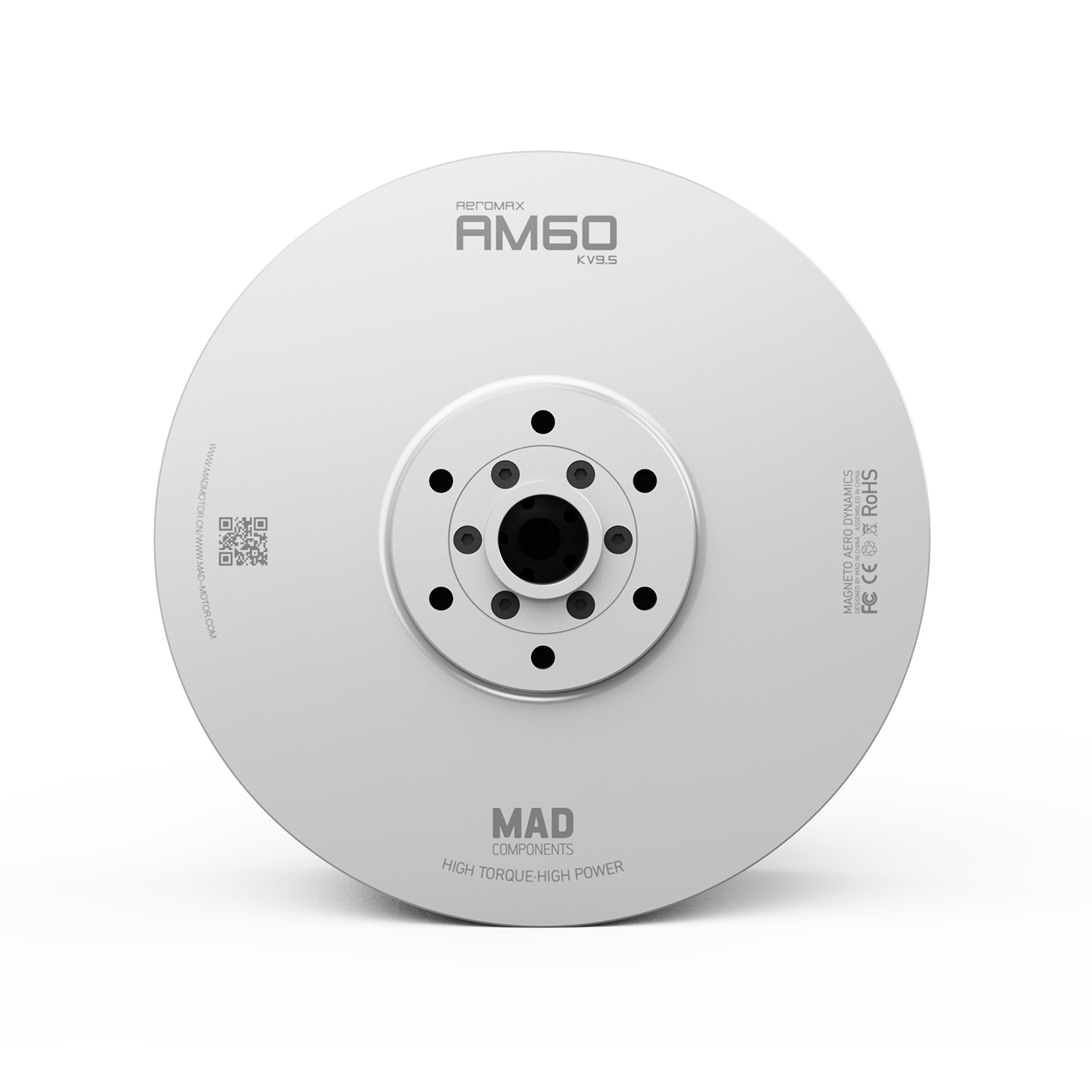 MAD AM60 Heavy-Lift Drone Motor with Temperature Sensor and Encoder to Stop Propeller - Image 2