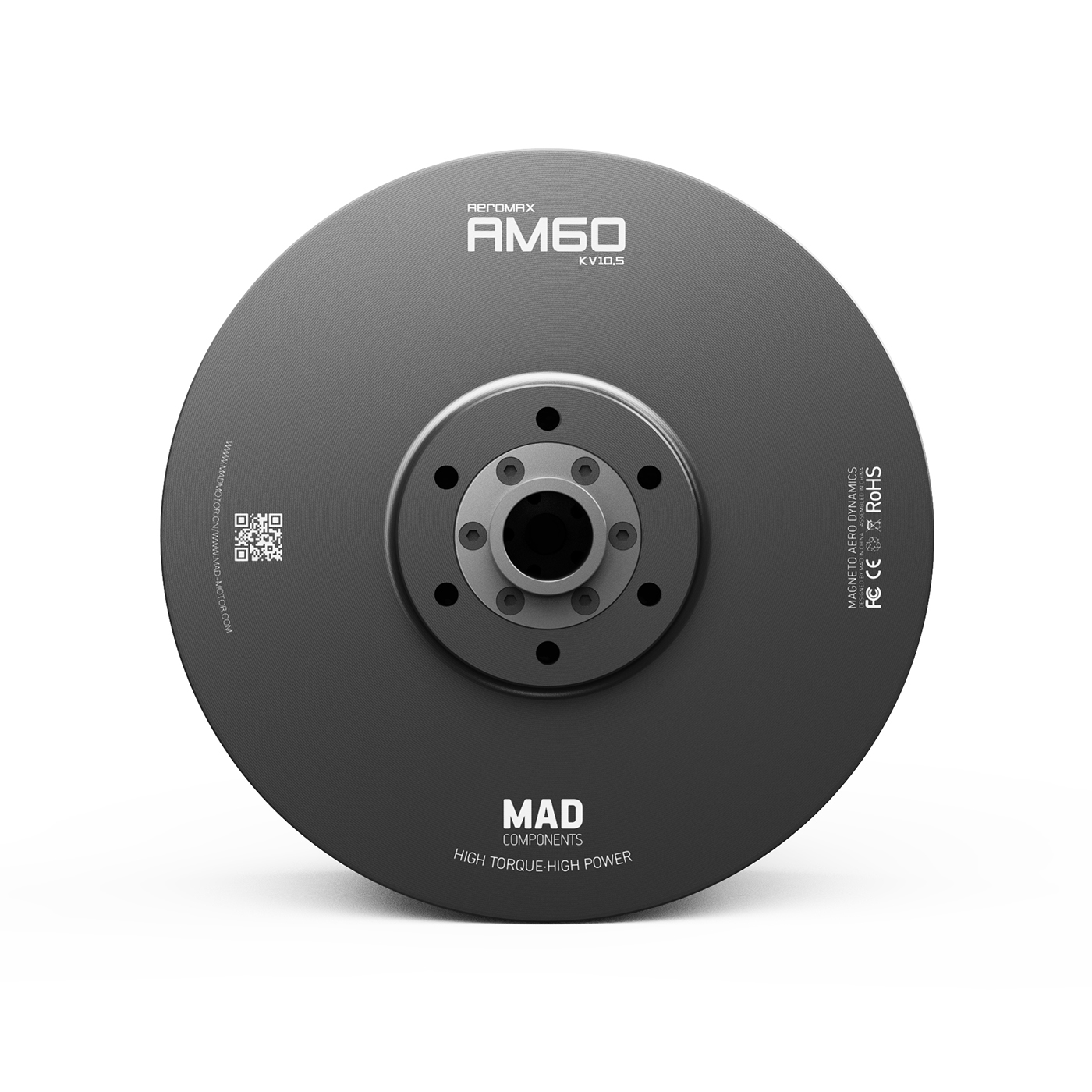 MAD AM60 Heavy-Lift Drone Motor with Temperature Sensor and Encoder to Stop Propeller - Image 3