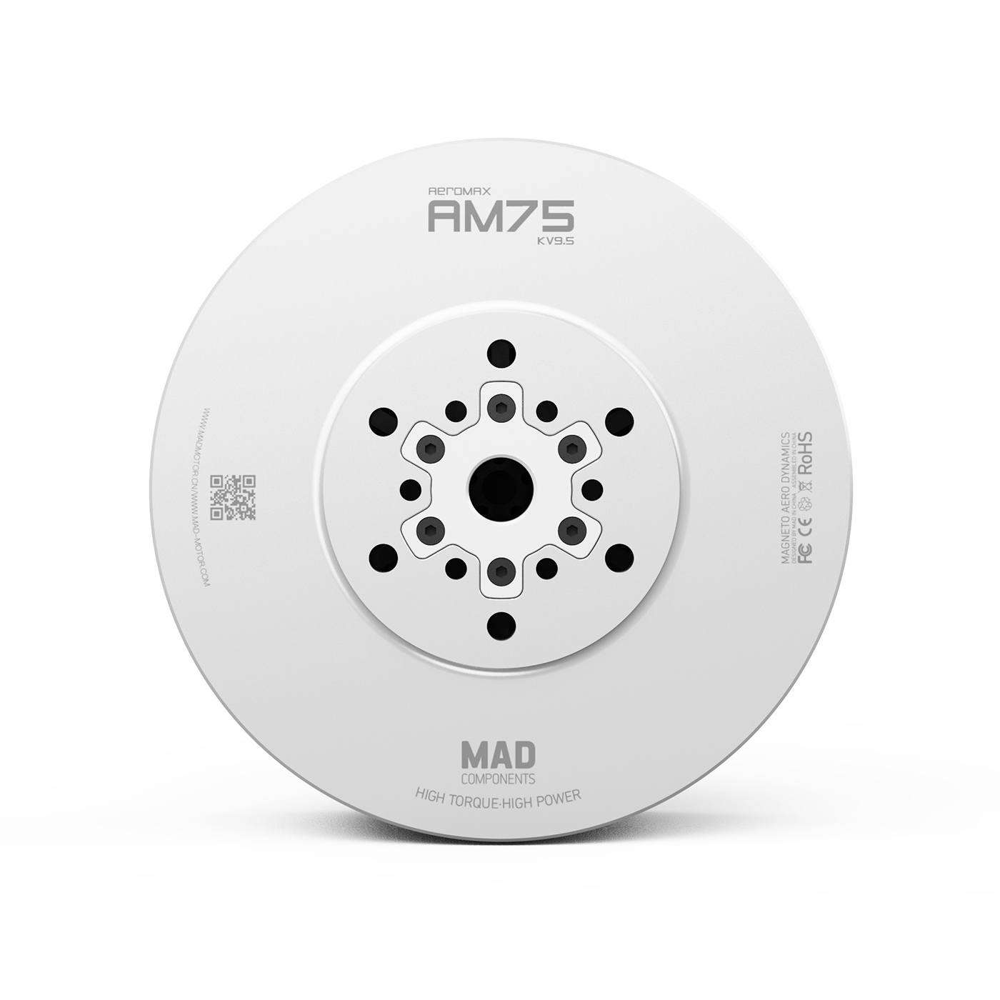 MAD AM75 Heavy-Lift Drone Motor with Temperature Sensor and Encoder to Stop Propeller - Image 6
