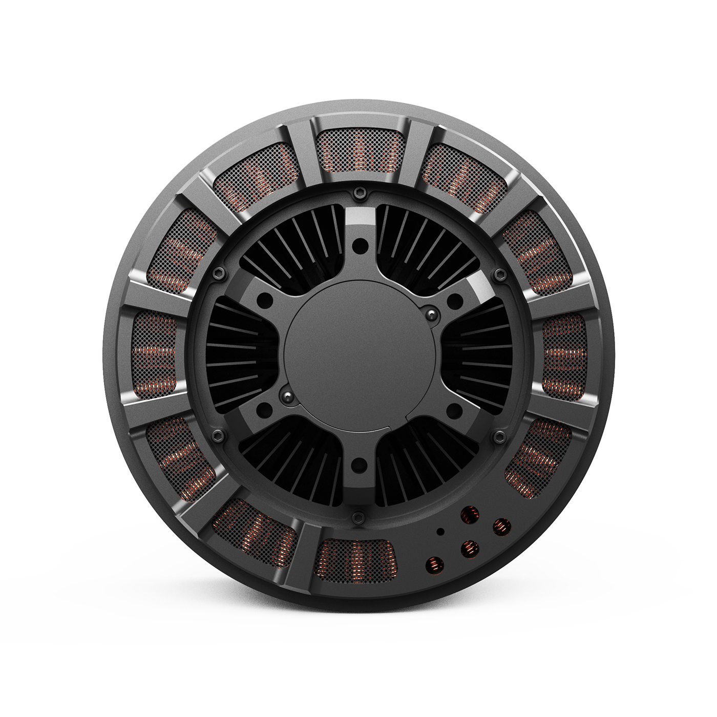 MAD AM75 Heavy-Lift Drone Motor with Temperature Sensor and Encoder to Stop Propeller - Image 3