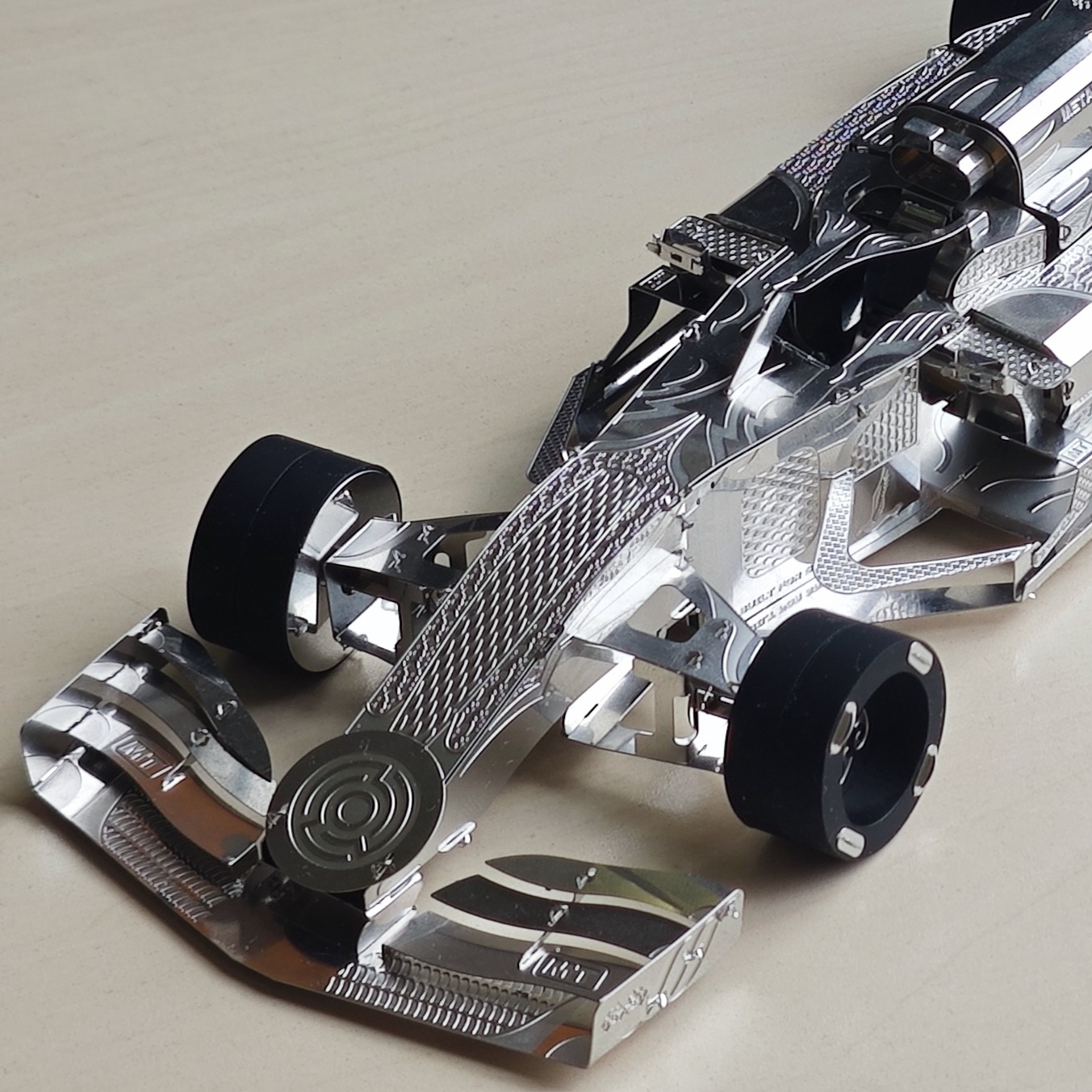 Grand Prix Falcon DIY Formula Racing Car Mechanical Model Kit - Image 4