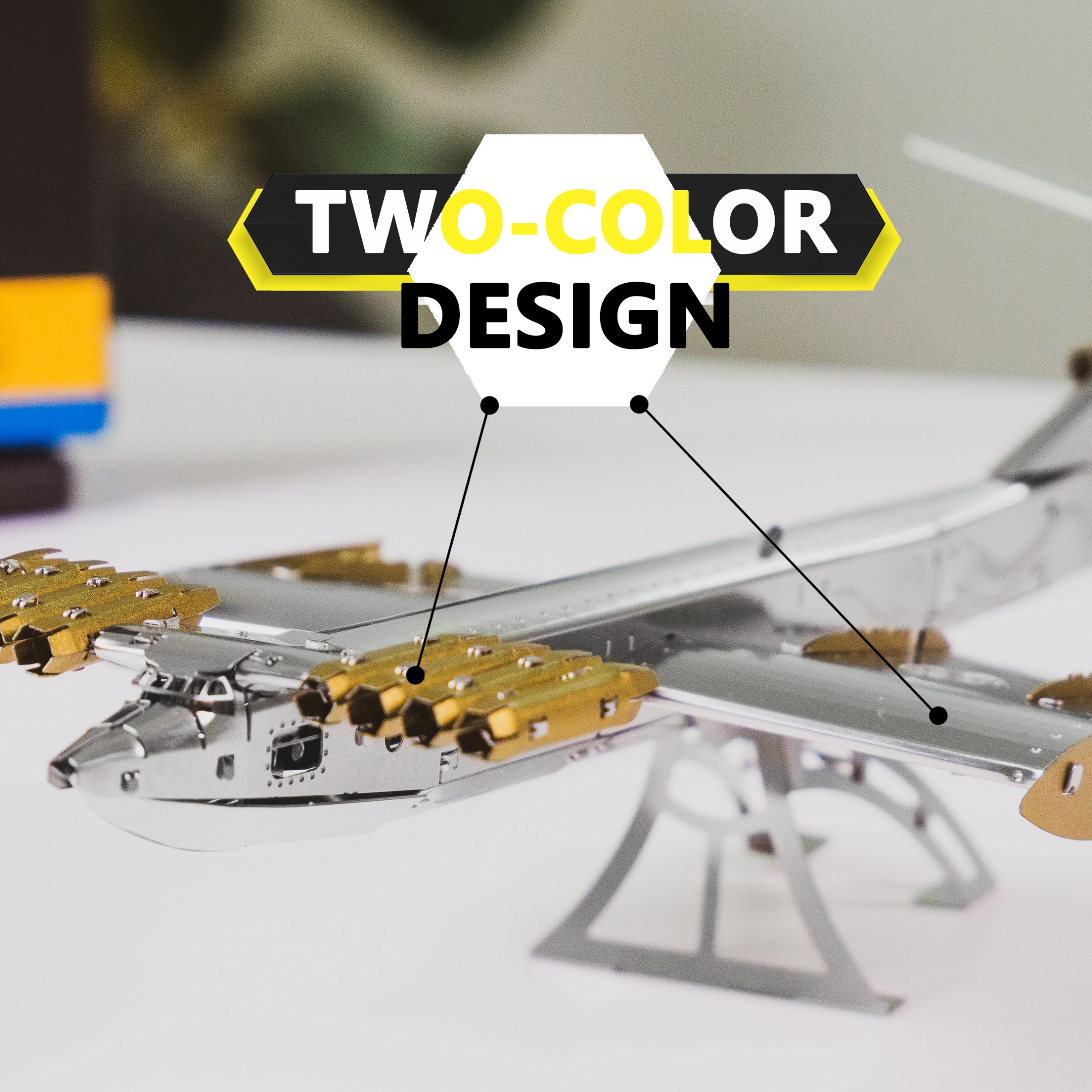 Caspian Sea Monster Ekranoplan Model DIY Kit - Image 7