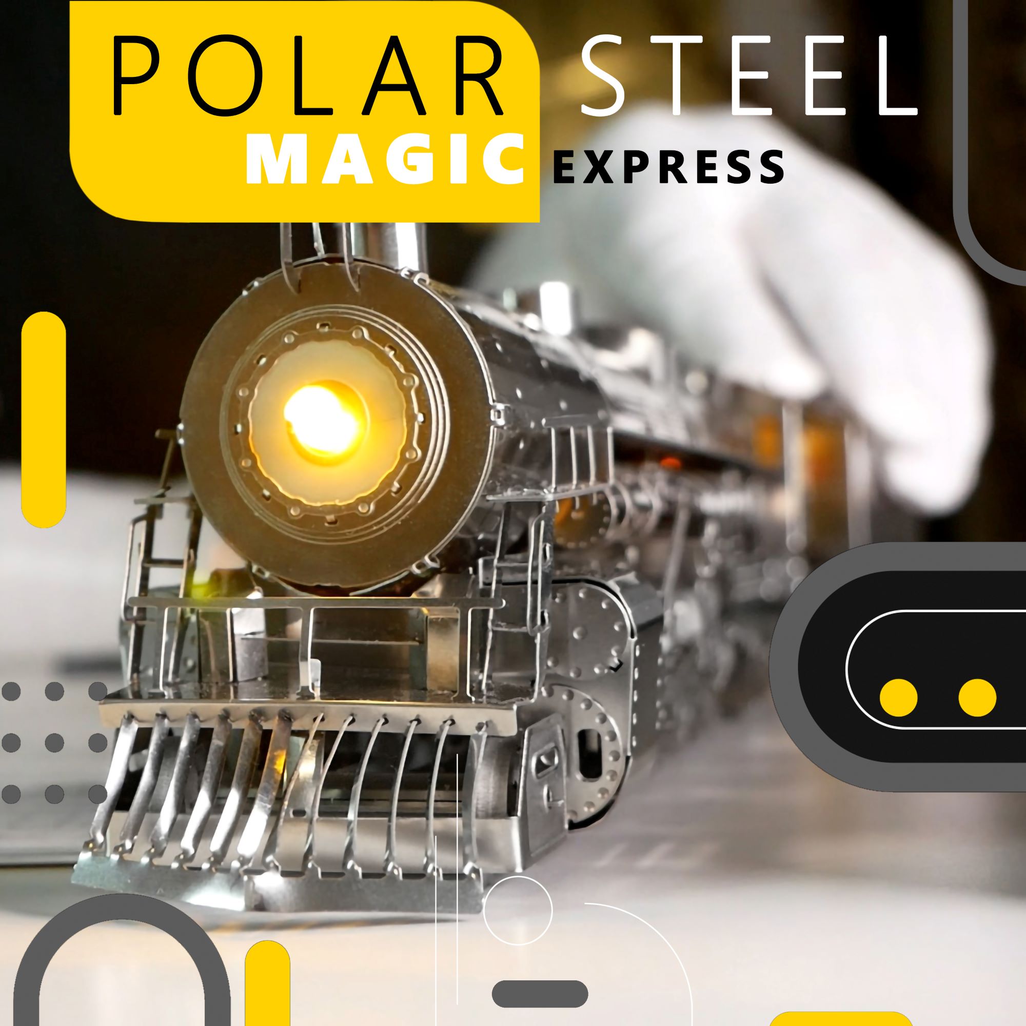 Polar Steel DIY Magic Express Train Kit Electrical Model - Image 5