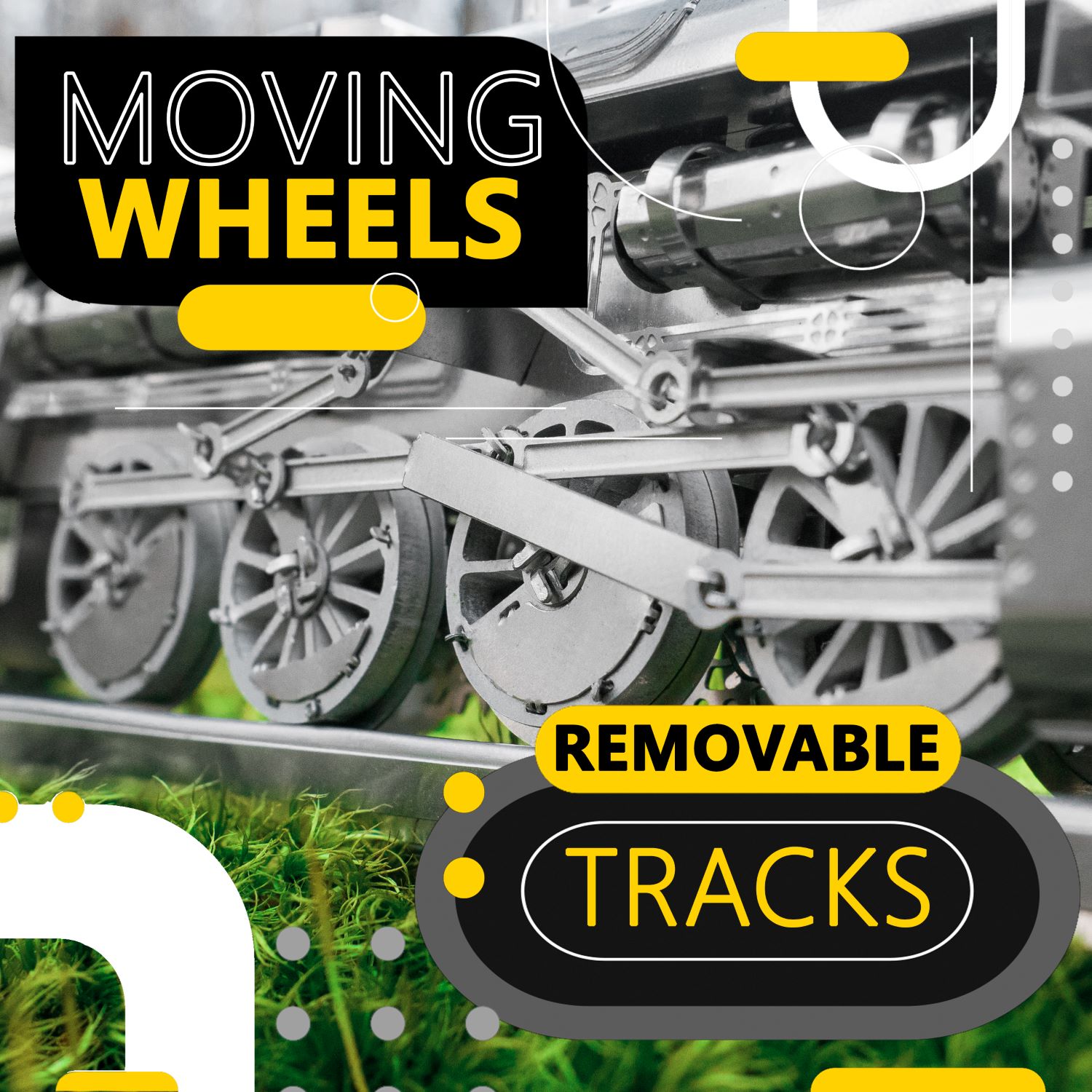 Polar Steel DIY Magic Express Train Kit Electrical Model - Image 7