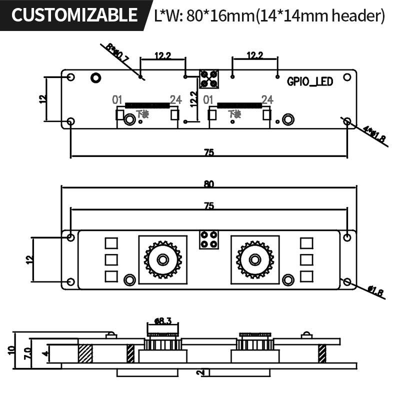 HD Dual-1080P HDR MIPI Camera Module - Image 4