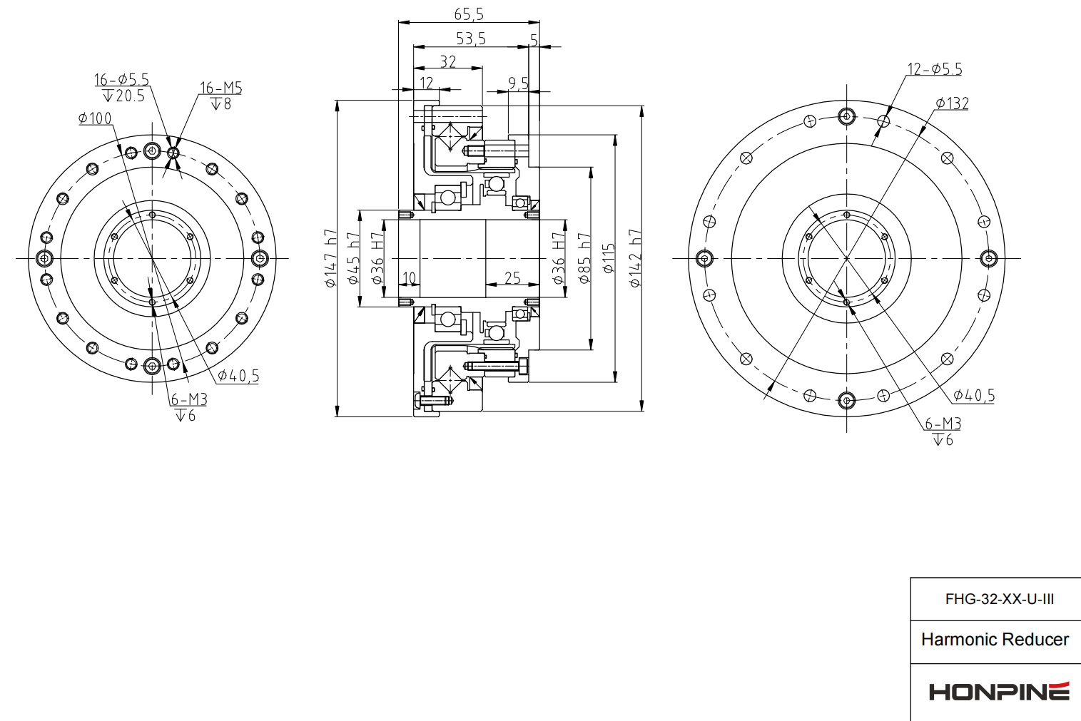 harmonic drive gearbox
