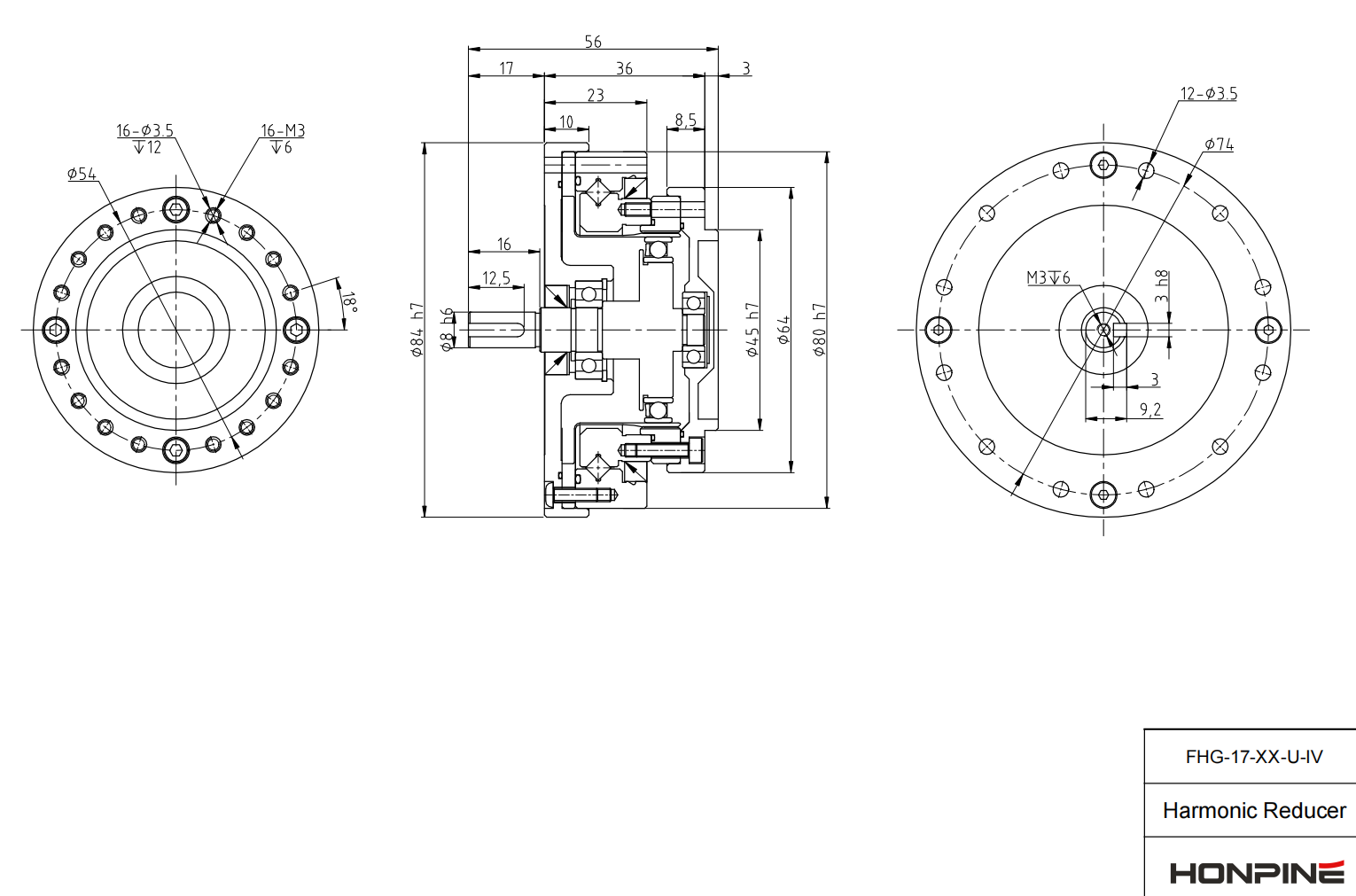 harmonic drive gearbox