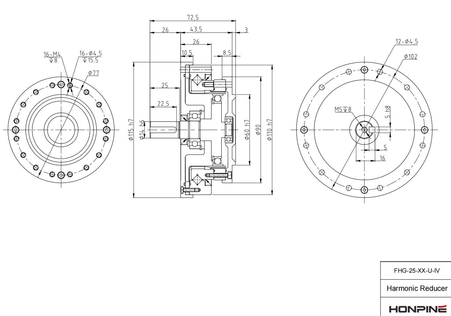 harmonic drive reducer