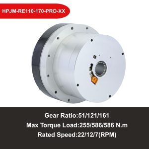 hollow shaft harmonic actuator