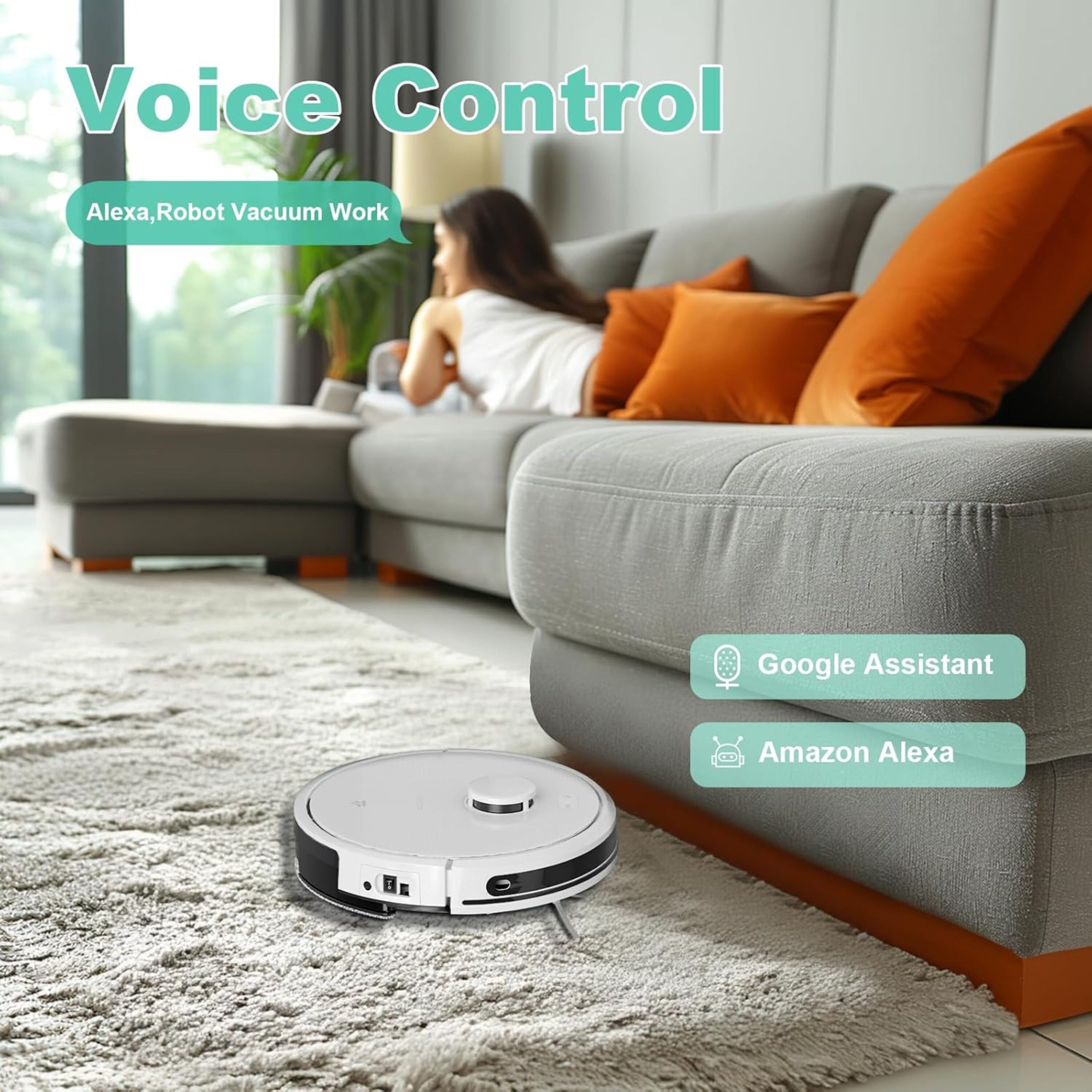 Tecbot S3 Pro Laser Robotic Vacuum Cleaner - Image 4