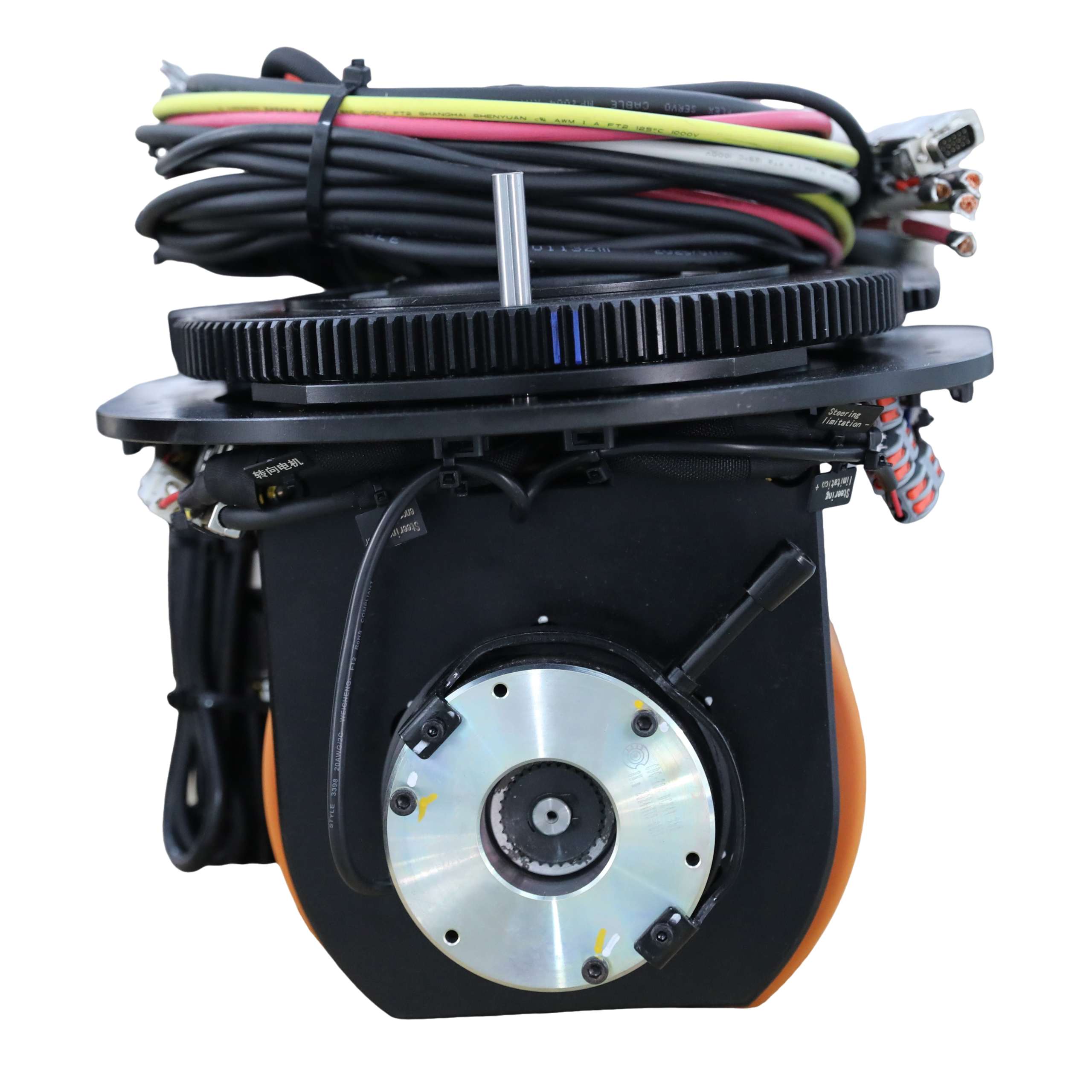 1260W Heavy-Duty AGV Steering Drive Wheel System with High-Torque 1000kg Load for Forklift Robots - Image 2