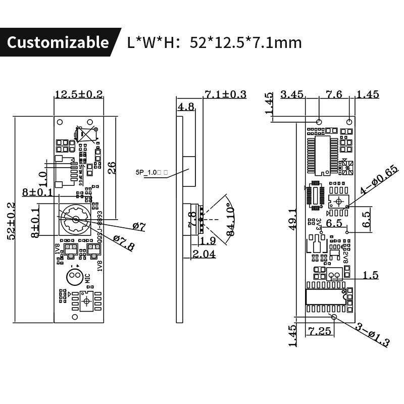 HD 720P USB Camera Module - Image 5
