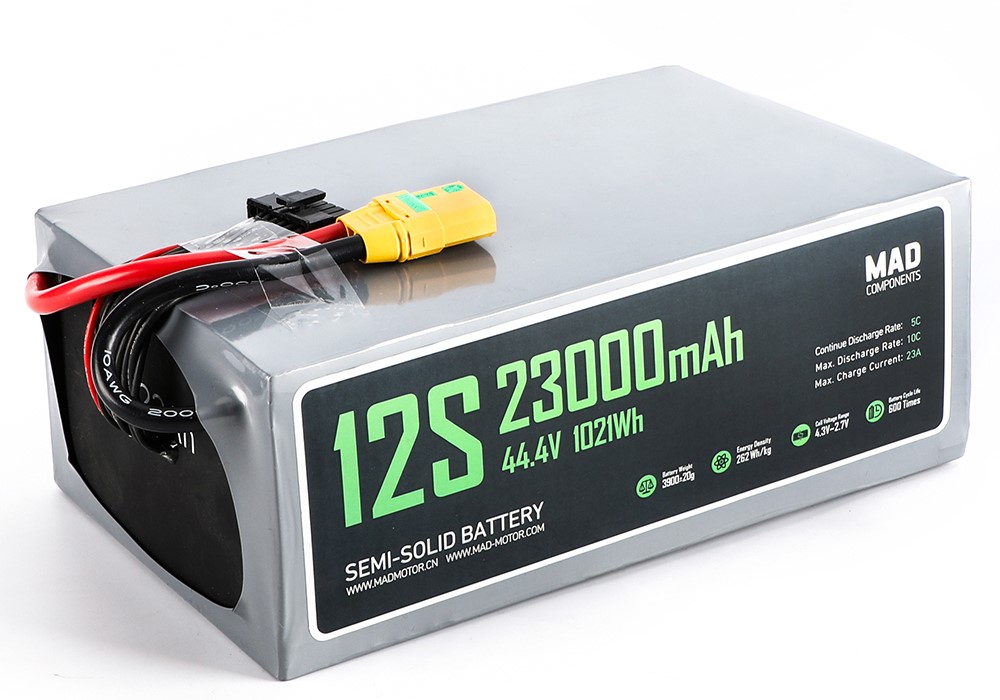 MAD 12S 23Ah Drone Solid State Lithium-ion Battery