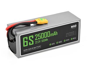 MAD 6S 25Ah Drone Solid State Lithium-ion Battery