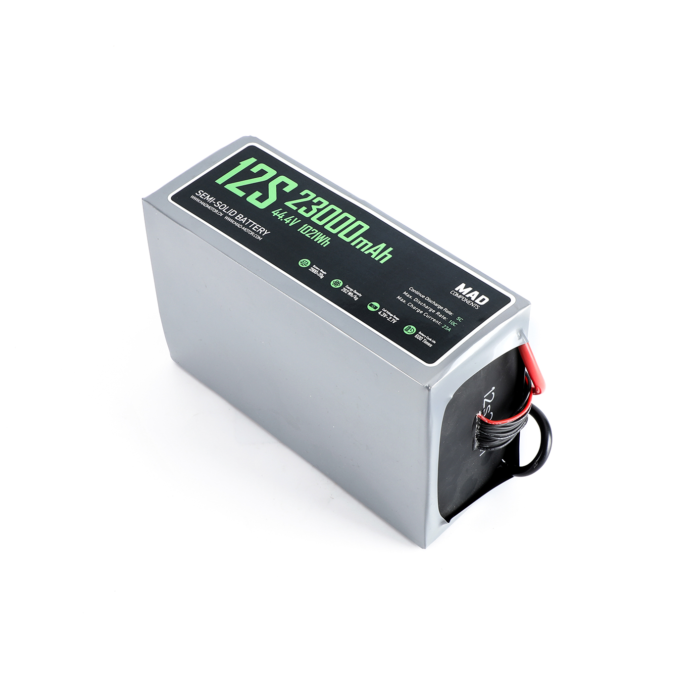 MAD 12S 23Ah Drone Solid State Lithium-ion Battery - Image 2