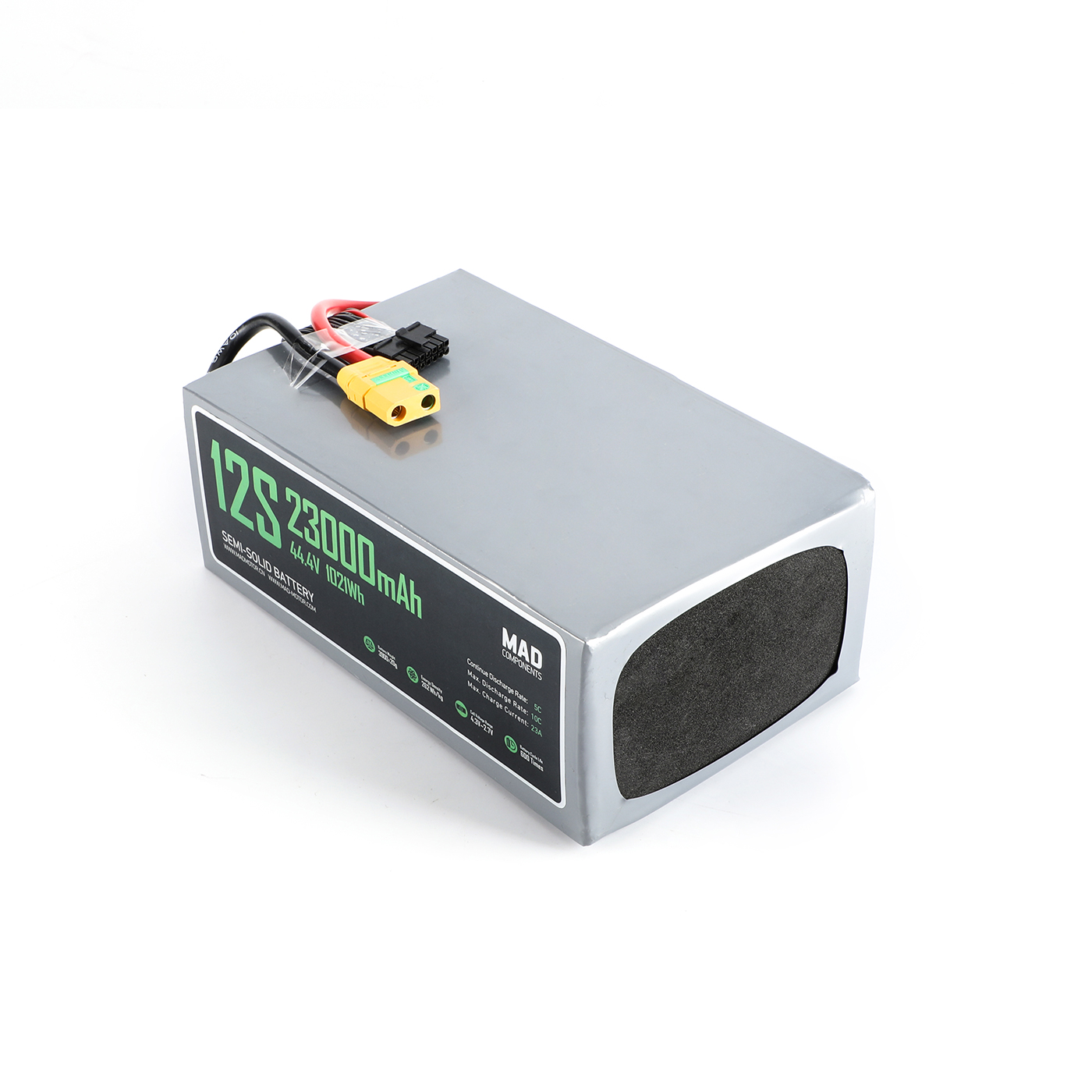 MAD 12S 23Ah Drone Solid State Lithium-ion Battery - Image 5
