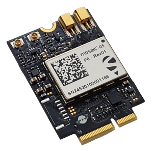 High-Precision GNSS Receiver for Industrial PCs and Development Boards: M.2 Mosaic G5 P3 PRO
