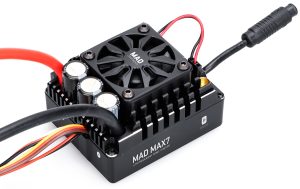 Brushless Sensored ESC MAX7 200A HV 3-8s for 1/7 RC Model Car