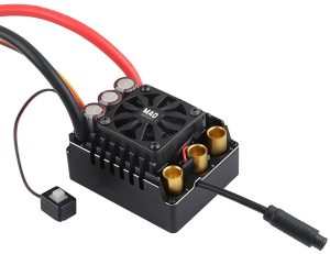 Brushless Sensored ESC MAX8 HV (300A)3~8S for 1/6, 1/7 RC Model Cars