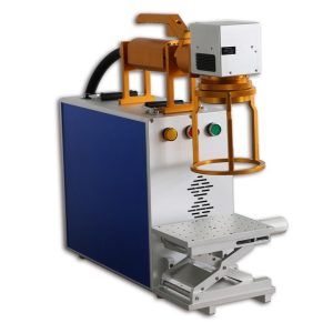 20W Handheld Portable Fiber Laser Marking Machine for Big Size Metal Marking and Etching