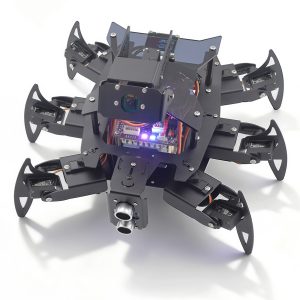 Adeept Ultimate RaspClaws Hexapod Spider Robot Kit for Raspberry Pi 5/4B/3B/3B+ (Board Not Included)