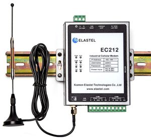 EC212 Industrial DTU, Cost-Effective IoT Gateway, 64MB RAM +256MB Flash