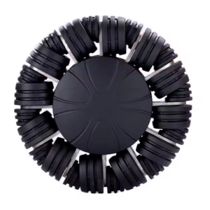 Heavy Duty 6 Inch (160mm) Omni-Directional Wheel with TPU Rollers for Robot Chassis