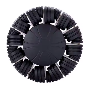 Industrial 10-Inch (250mm) Heavy-Duty Omni Wheel - 100kg Payload - Premium TPU