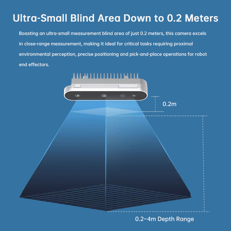 Nuwa-HP60C RGB 3D Depth Camera Structured Light Imaging USB 2.0 FOV 73.8° 0.2-4M. - Image 5