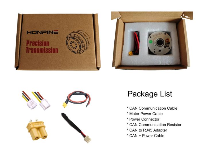 HONPINE BLDC Harmonic Drive Servo Motor for Humanoid Robots – Oz Robotics