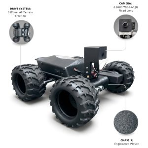 Tobor Hellcat Xplorer 4WD Wide-Angle Inspection Robot
