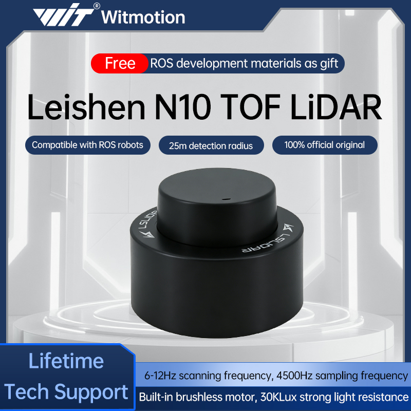 Lslidar N10 360° TOF Lidar Sensor 25m Waterproof Anti-Glare Laser Radar Support ROS1 ROS2 - Image 2