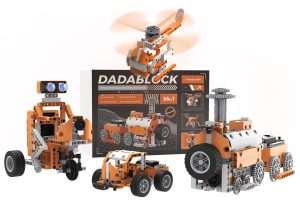 Programmable Building Block Kit Powered by ESP32 with Sensor Expansion - DaDablock Standard Kit