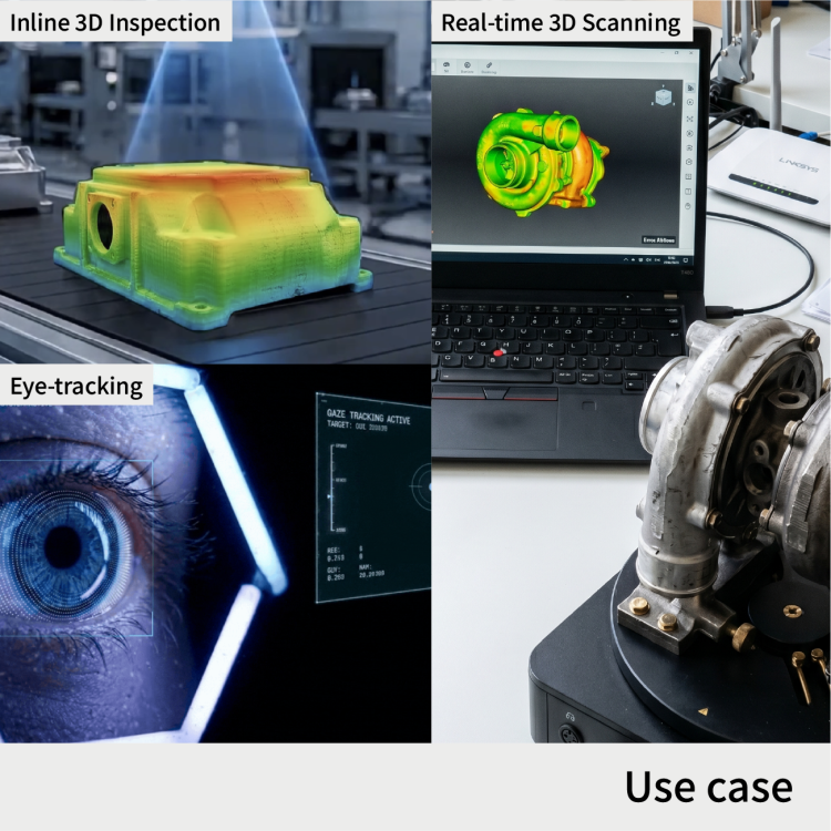 3D Depth Camera with High-Precision Structured Light Compact Design and ...