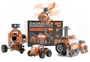 Programmable Building Block Kit Powered by ESP32 with Sensor Expansion - DaDablock Ultimate Kit