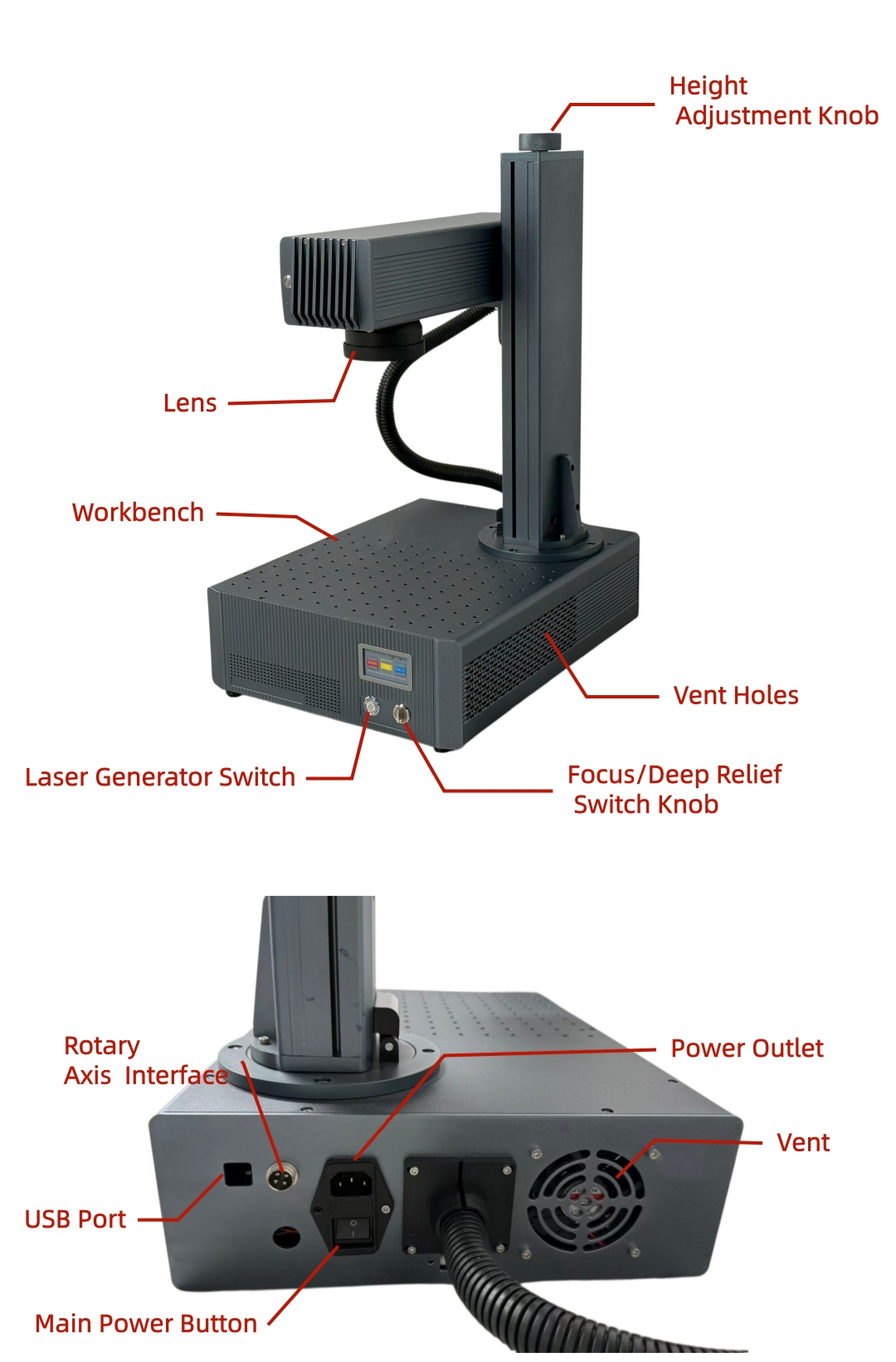 2.5D laser engraving machine
