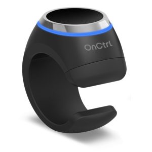 Bluetooth Remote Control Ring with Action Camera Smartphone Controller - Black