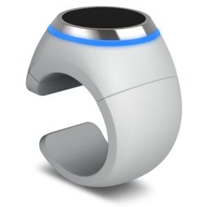 Bluetooth Remote Control Ring with Action Camera Smartphone Controller - Silver