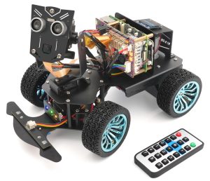 Metal Smart Robot Car Kit PiCar-B for Raspberry Pi 5/4B/3B+/3B (Raspberry Pi NOT Included)