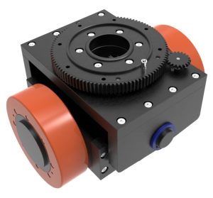 Four Way Integrated Differential AGV Motor Wheel for 750W Motors and Load 1500kg