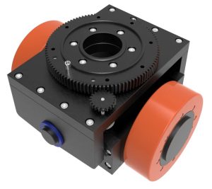 Heavy Duty Differential AGV Motor Wheel Suitable for 400W Motors and Load 800kg