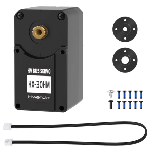 HX-30HM Magnetic Encoder Intelligent Serial Bus Servo with Double Shaft, 30KG Torque