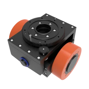 Heavy Duty Differential AGV Motor Wheel Suitable for 400W Motors and Load 800kg