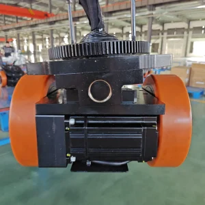 Four Way Integrated Differential AGV Motor Wheel for 750W Motors and Load 1500kg
